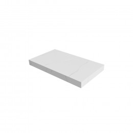 Столешница прямая FLAT CALACATTA 610*460*70