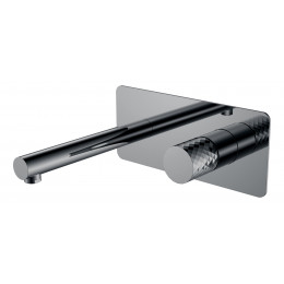 Смеситель STICK из стены Shine Gun Metal DIAMOND