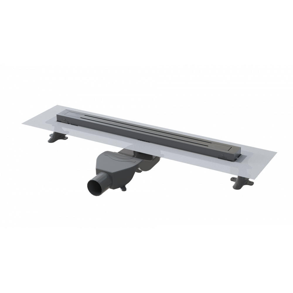 Душевой лоток Premium Trendy 60см, нерж.сталь GUN METAL