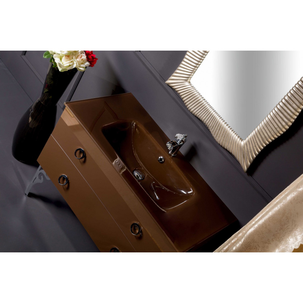 Тумба NeoArt 100см*48 (52) DARK BROWN