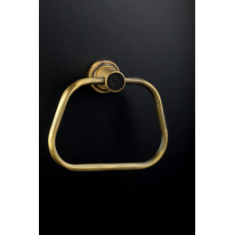 Держатель для полотенца ROYALE CRISTAL BLACK BR