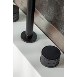 Смеситель на столешницу PRESTIGE на 3 отв. BLACK