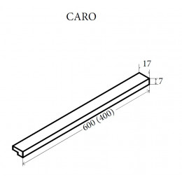 Ручки CARO золото, комплект
