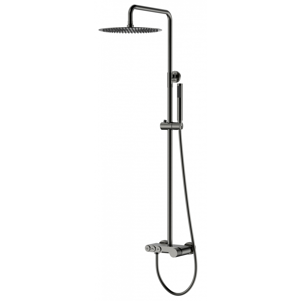Стойка для душа STICK Gun Metal c ручкой TOUCH