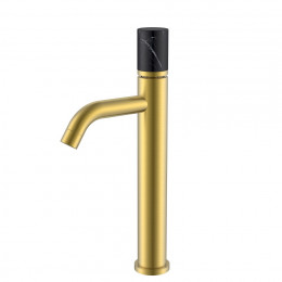 Смеситель STICK для умыв.выс.MATT GOLD MRAMOR BLACK_Комплект