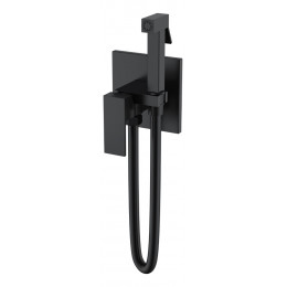Смеситель гигиенический Qubic Matt Black
