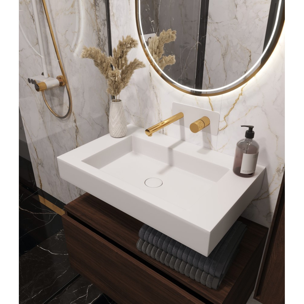 Столешница моноблок FLAT ST 70см (704*452*100)