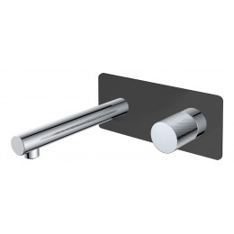 Смеситель STICK из стены BLACK TOUCH CHROME