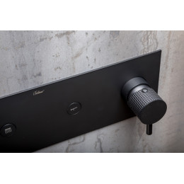 Встроенная душевая система FUSION, трехпозиционная BLACK