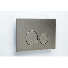 Кнопка для инсталляции, нержавеющая сталь, ультраплоская, Gun Metall GEBERIT, 300-серия