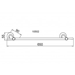 Экран боковой к акриловой ванне ORTIZ белый (700x520) PARLY