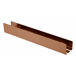 Полка подвесная 60см BRUSHED BRONZE