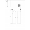 Смеситель STICK напольный для умыв. черный BLACK TOUCH BLACK