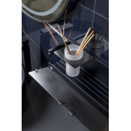 Стакан для полки Gunmetal/Графит