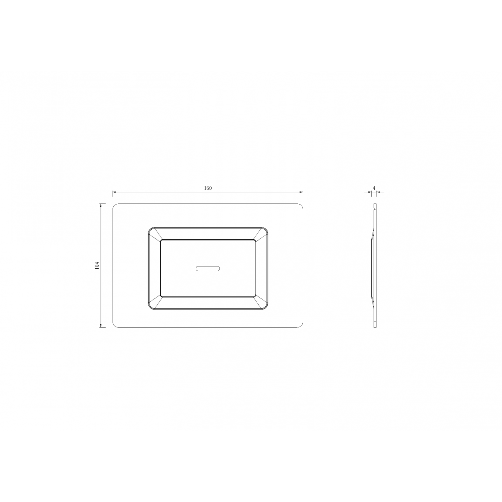 Мыльница для полки Chrome/Хром