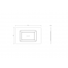 Мыльница для полки Chrome/Хром