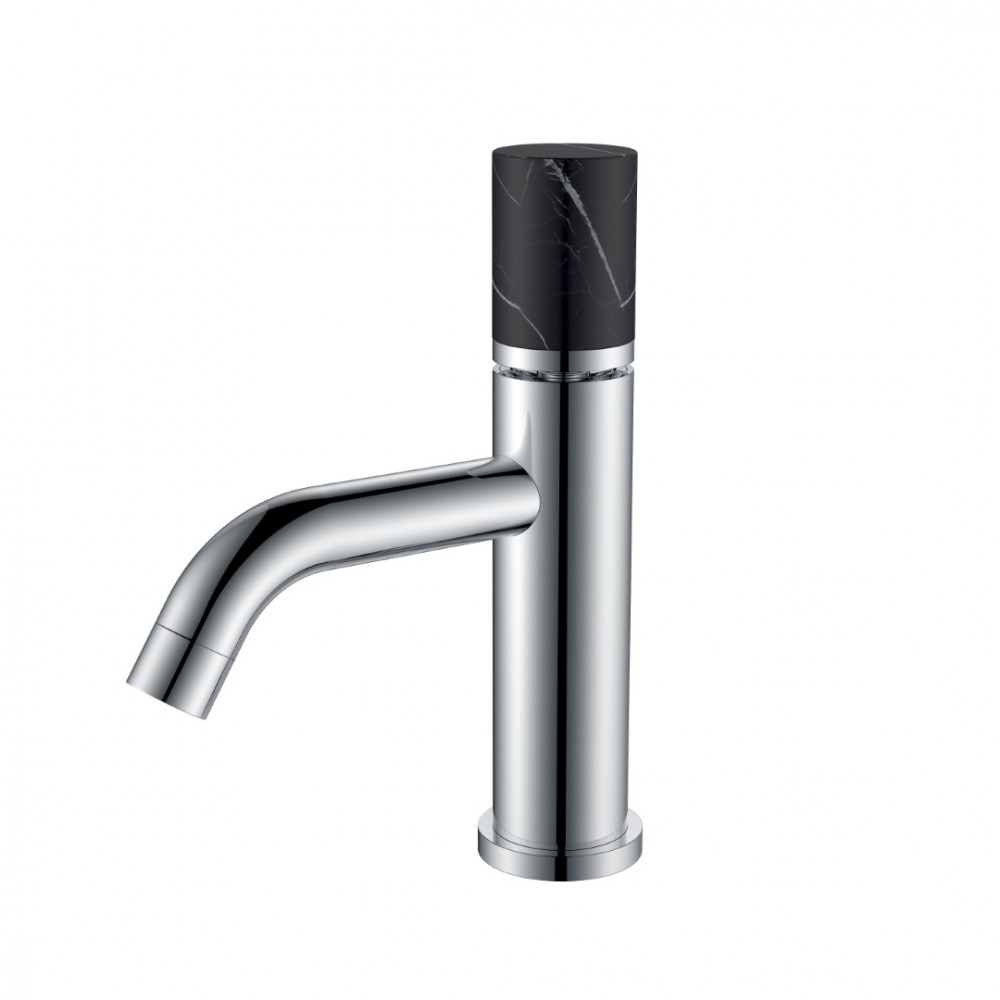 Смеситель STICK для умыв. низ. CHROME MRAMOR BLACK_Комплект