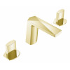 Смеситель врезной на 3отв. VENTURO Matt Gold, ручка ICE