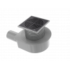 Душевой трап SMART DESIGN 15x15 cm, нерж.сталь ЧЕРНЫЙ