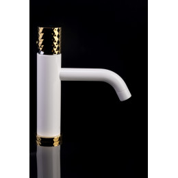 Смеситель STICK для умыв. низ. WHITE DIAMOND GOLD_Комплект