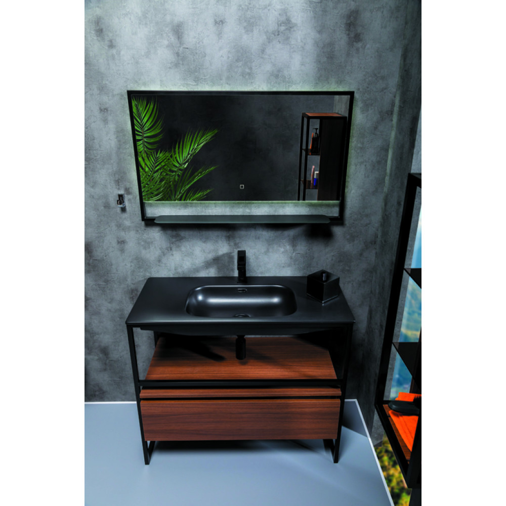 Ящик под консоль LOFT 100 dark wood, 1 полка
