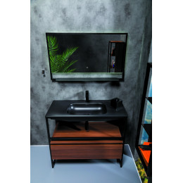 Ящик под консоль LOFT 100 dark wood, 1 полка