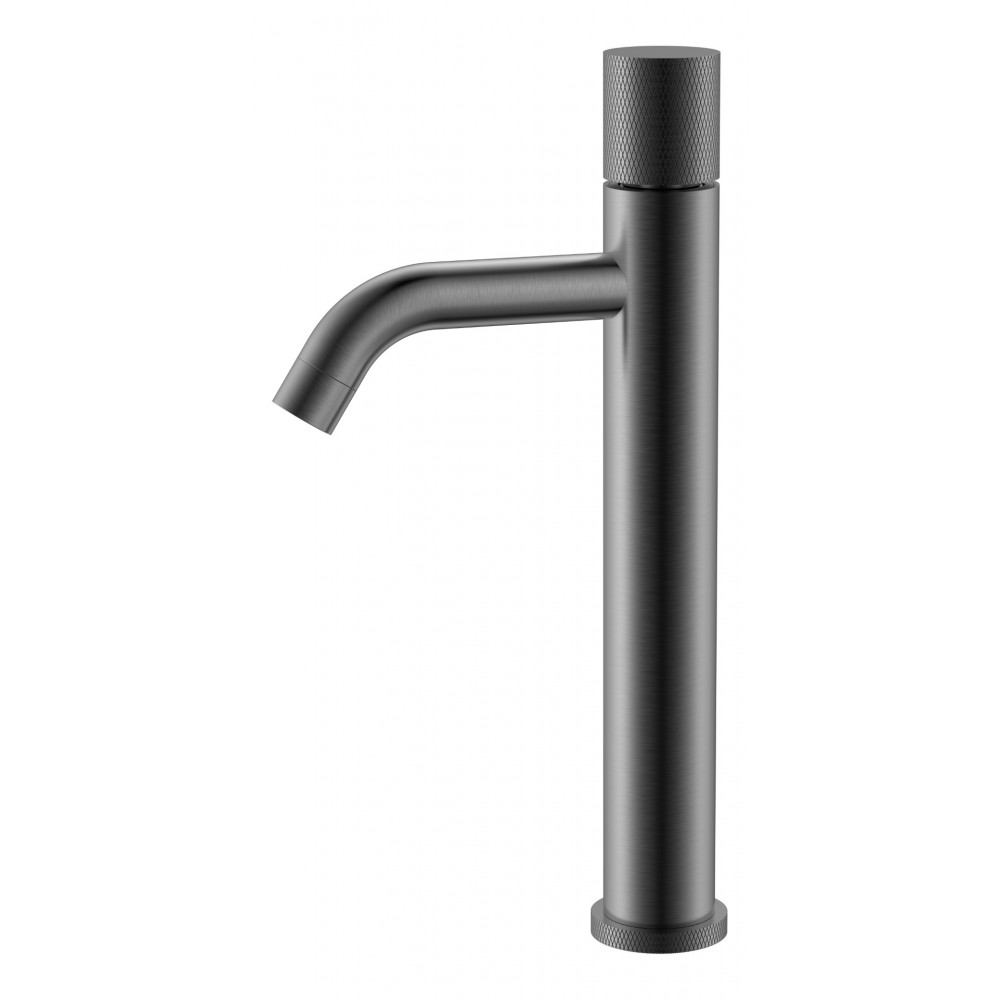 Смеситель STICK для умыв. выс. Gun Metal высокий с ручкой TOUCH
