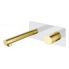 Смеситель STICK из стены WHITE DIAMOND GOLD