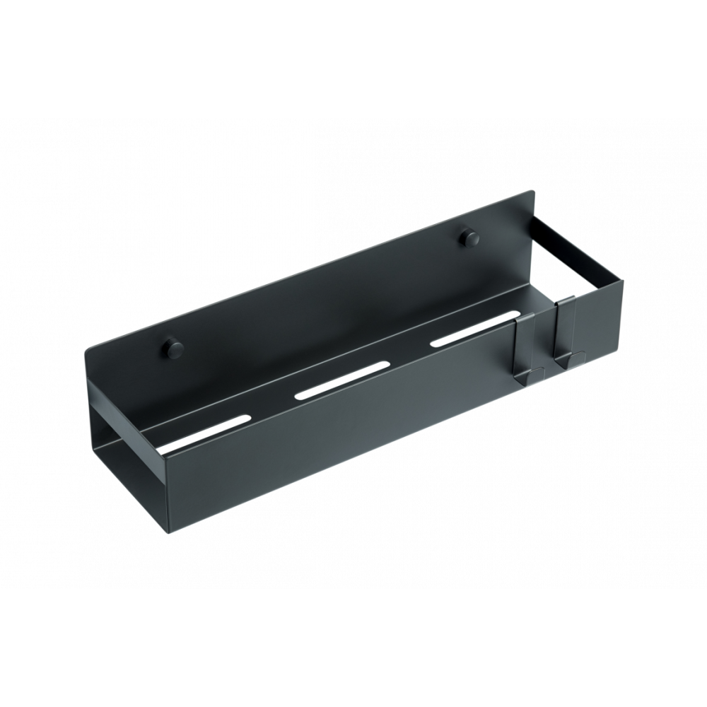 Полка подвесная + 2 крючка BLACK
