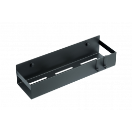 Полка подвесная + 2 крючка BLACK