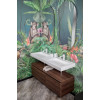 Столешница моноблок FLAT 140*46см на 2 чаши