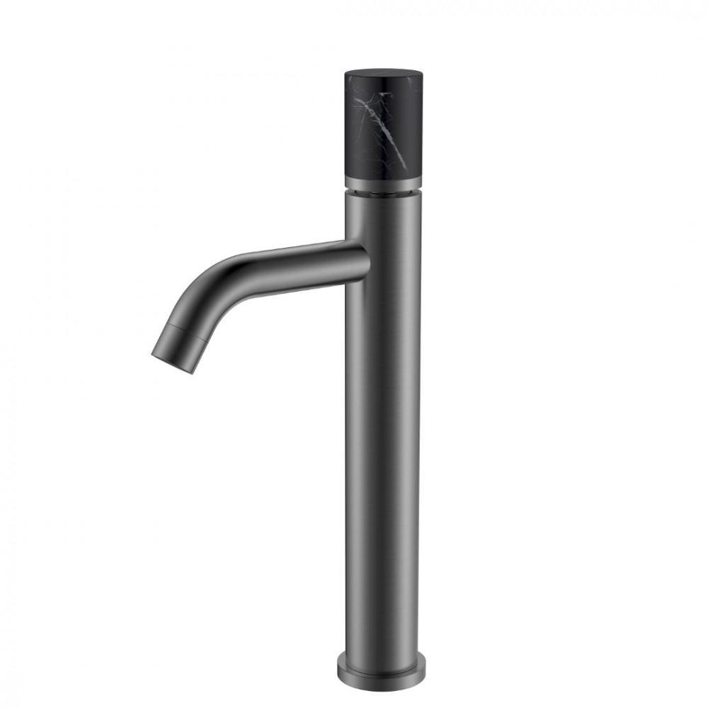 Смеситель STICK для умыв.выс.GUN METAL MRAMOR BLACK_Комплект