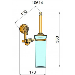 Ерш настенный MEDICI