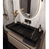 Столешница моноблок FLAT NERO MARQUINA (1010*452*80)
