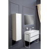 Тумба без раковины Vallessi 80*46cm WHITE 2 полки,