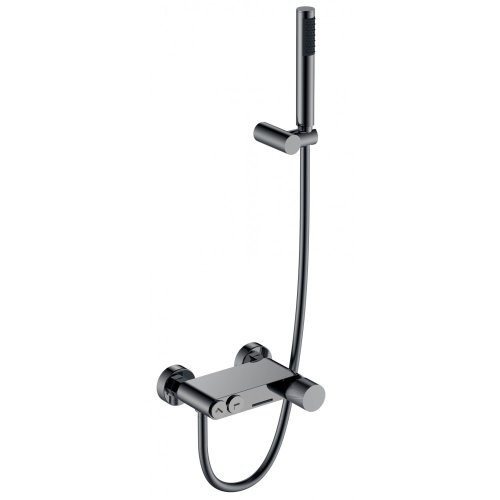 Смеситель STICK для ванны Shine Gun Metall c ручкой TOUCH
