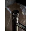 Смеситель STICK для умыв. низ. Shine Gun Metal низкий с ручкой DIAMOND