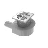 Душевой трап SMART DESIGN 15x15 cm, нерж.сталь ХРОМ
