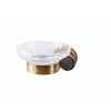 Мыльница настенная ROYALE CRISTAL BALCK BR