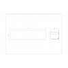 Полка настенная 60см Chrome + 2 крючка