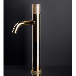 Смеситель STICK для умыв. низ. GOLD DIAMOND CHROME_Комплект