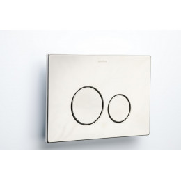 Кнопка для инсталляции, нержавеющая сталь, ультраплоская, CHROME GEBERIT, 300-серия