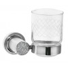 Стакан настенный ROYALE CRISTAL ХРОМ