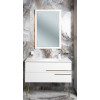 Тумба NeoArt 110см*48 (52) WHITE под раковину DROP
