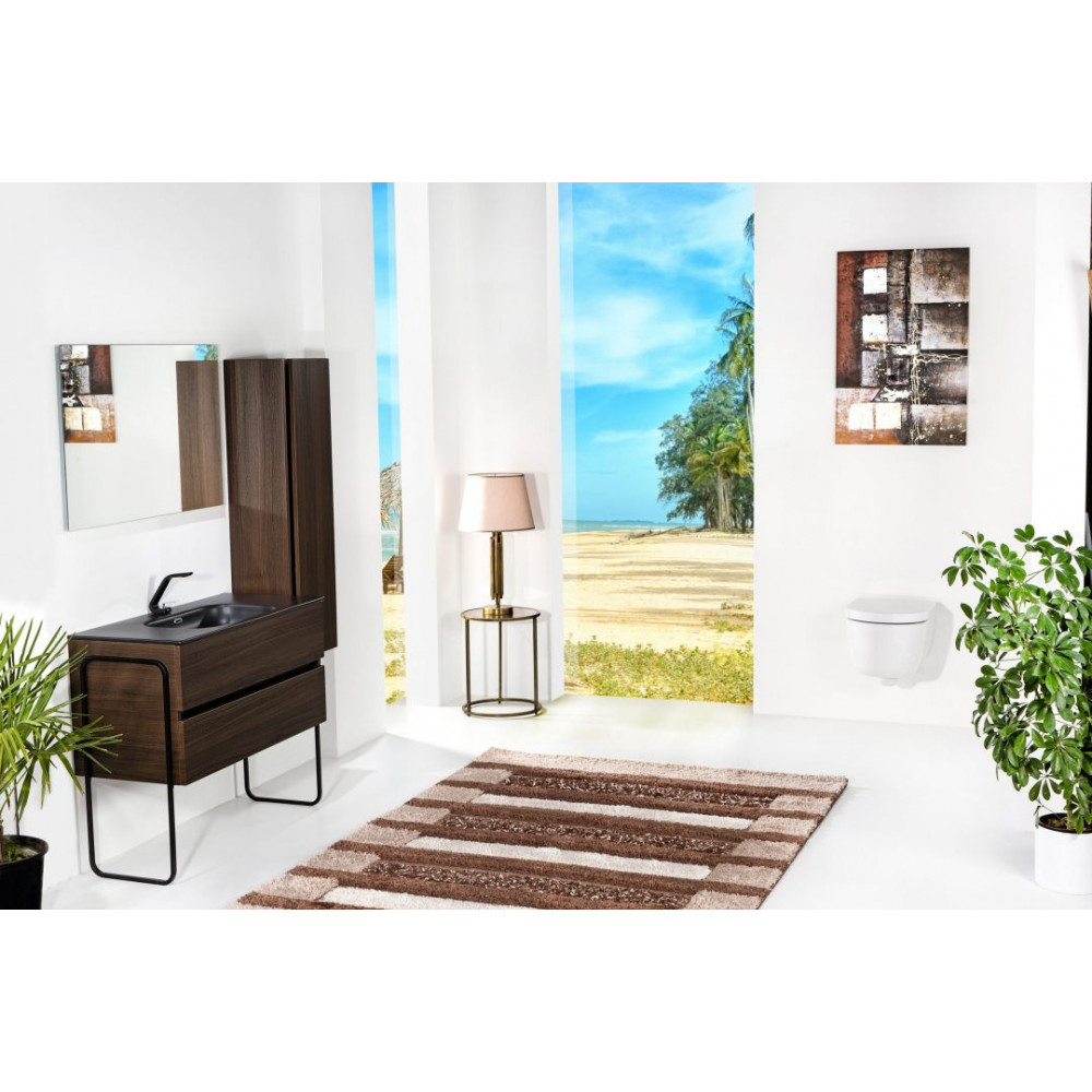 Пенал Vallessi 120*35*28,5cm Dark Oak
