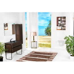 Пенал Vallessi 120*35*28,5cm Dark Oak