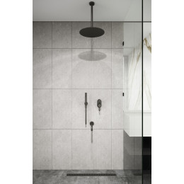 Труба-кронштейн для потолочного душа в круглом дизайне, Matt Gold