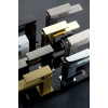 Cмеситель для умывальника Qubic Shine Gold