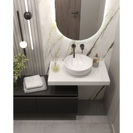 Столешница прямая FLAT CALACATTA 810*460*70