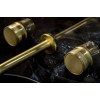 Смеситель из стены PRESTIGE на 3 отв. MAT GOLD